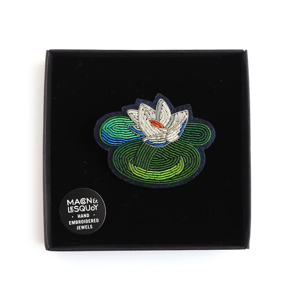 BROCHE NYMPHÉA - COLLAB' MUSÉE D'ORSAY
