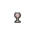 BROCHE VERRE VIN ROSÉ