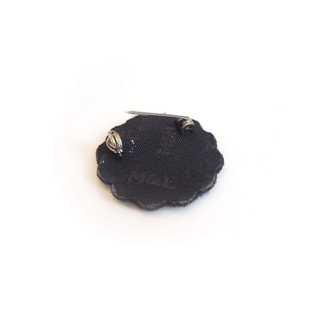 BROCHE MINI MARGUERITE ROUGE