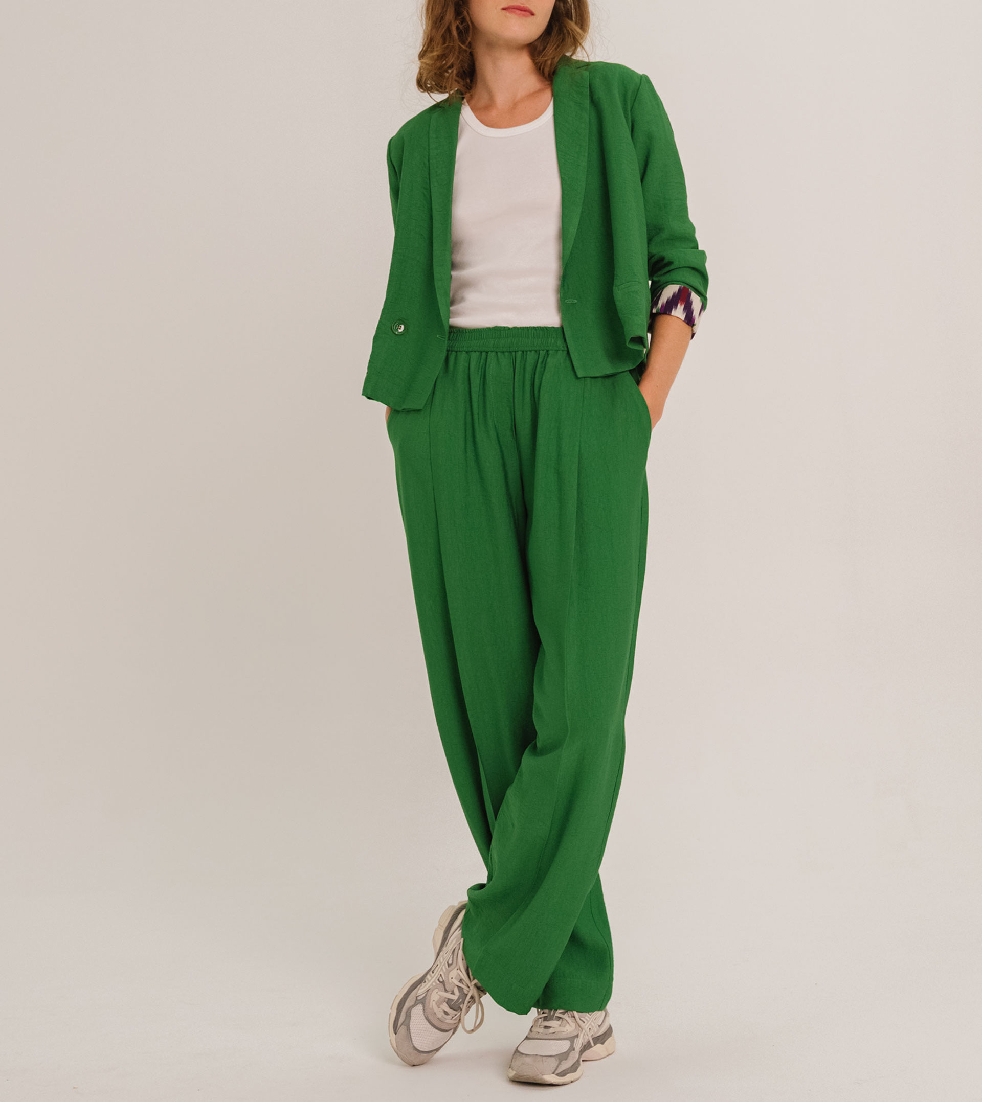Pantalon Celan – Coriandre