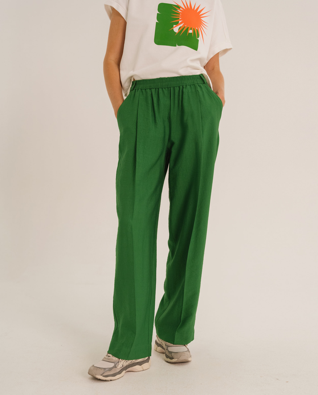 Pantalon Celan – Coriandre