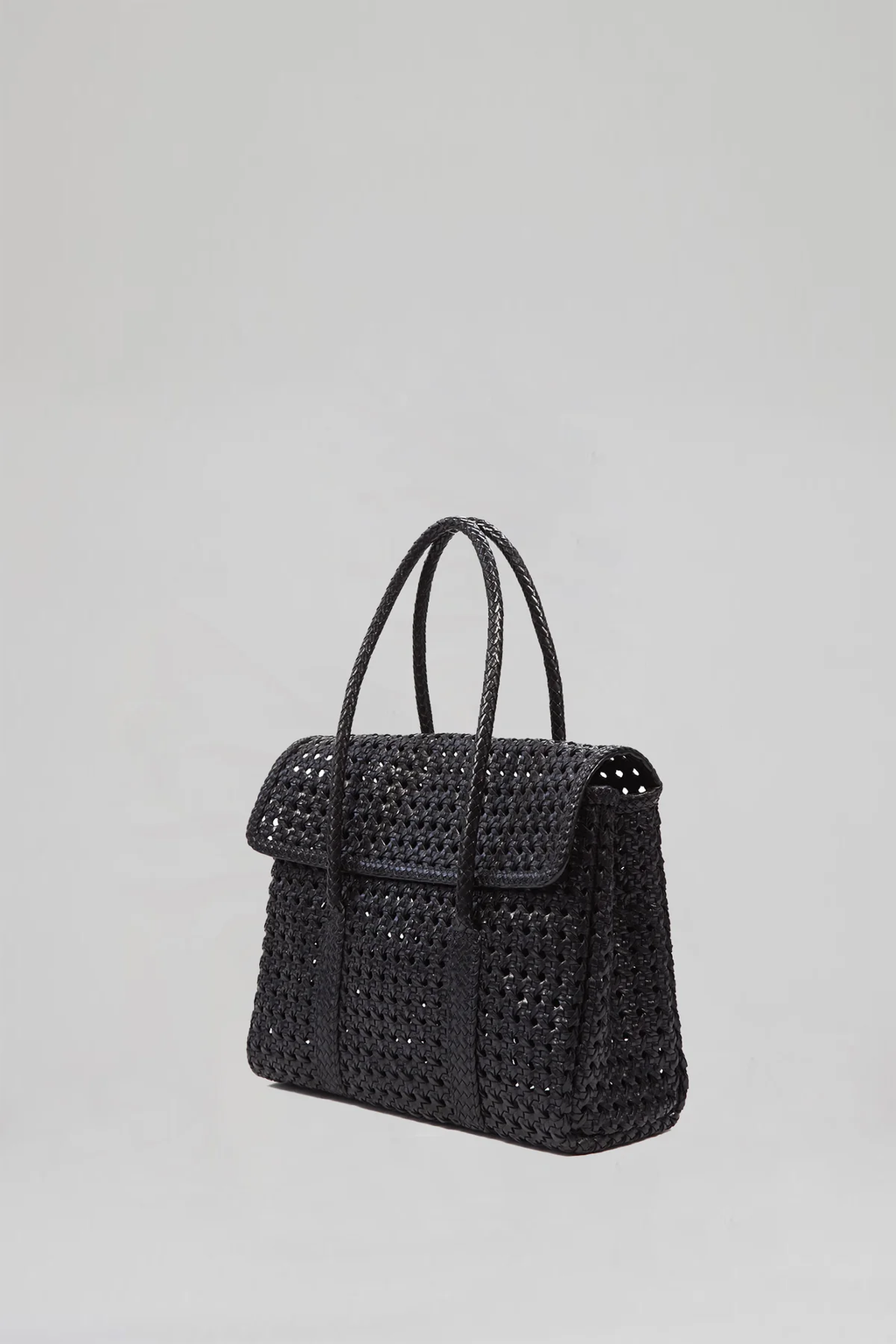 VIOLETTE PETIT CUIR - SAC TRESSE
