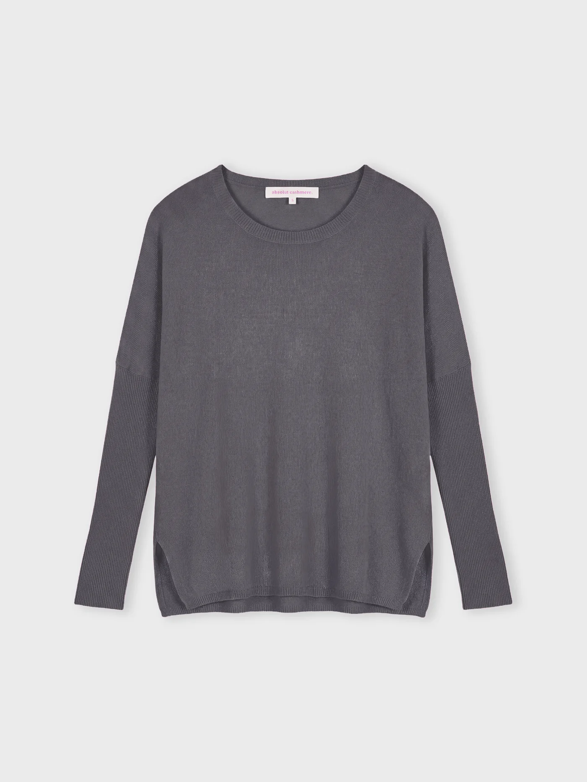 PULL PONCHO ASTRID - DARK GREY MELANGE