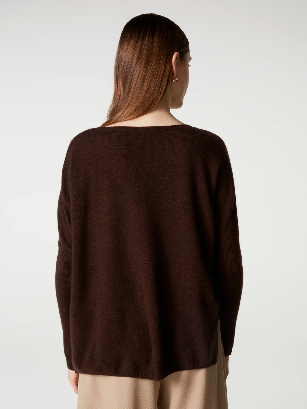 PULL PONCHO ASTRID - BROWNIE