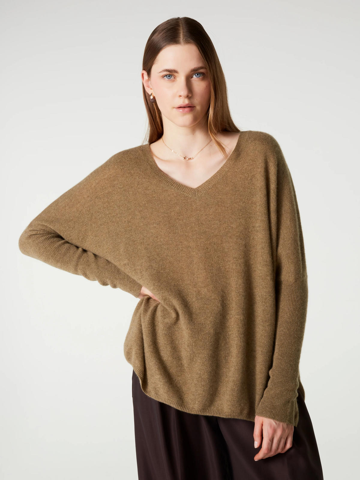 PULL PONCHO CAMILLE - BRONZE