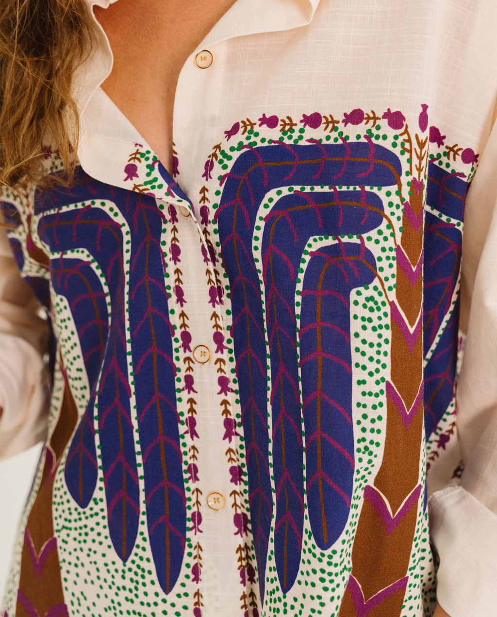 Chemise Wyoming – Palmito