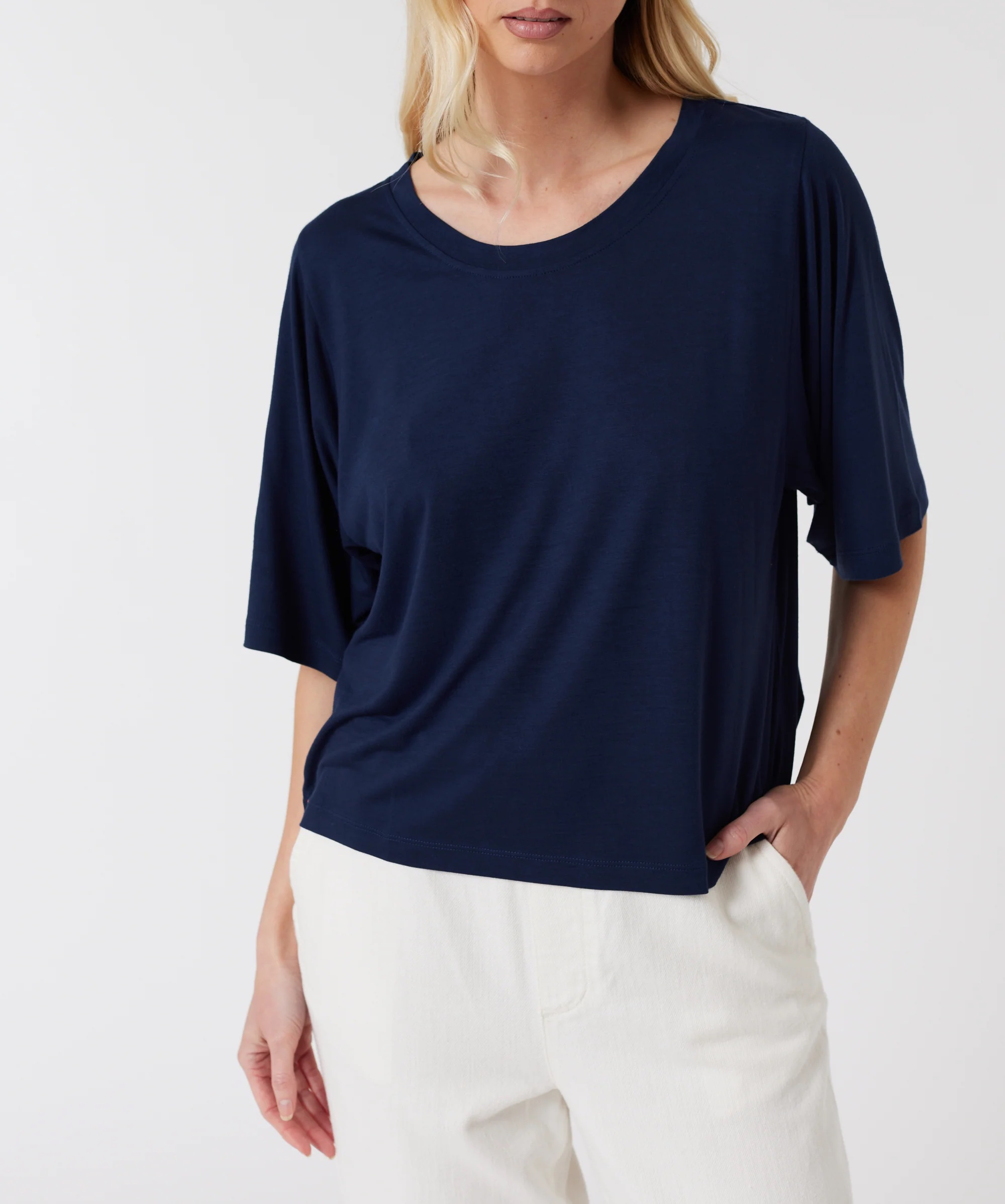 EDEN — Top manches larges en bambou