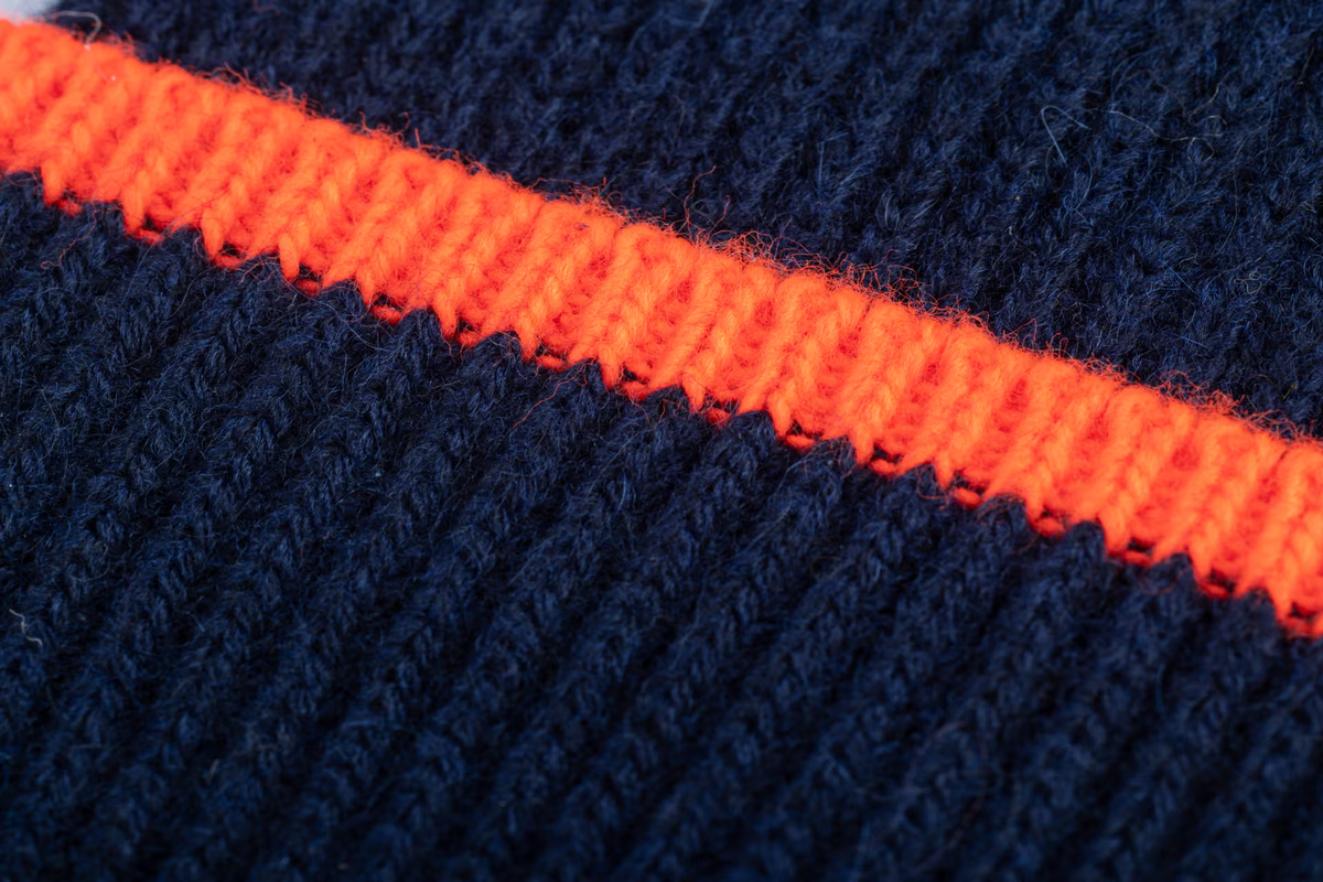 BONNET FLUO - BLEU MARINE