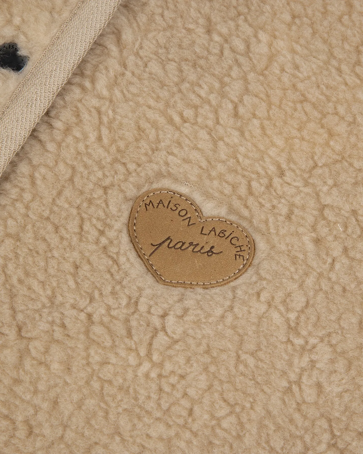 Gilet Loing Jacron Cœur - Effet Mouton — Sandstone