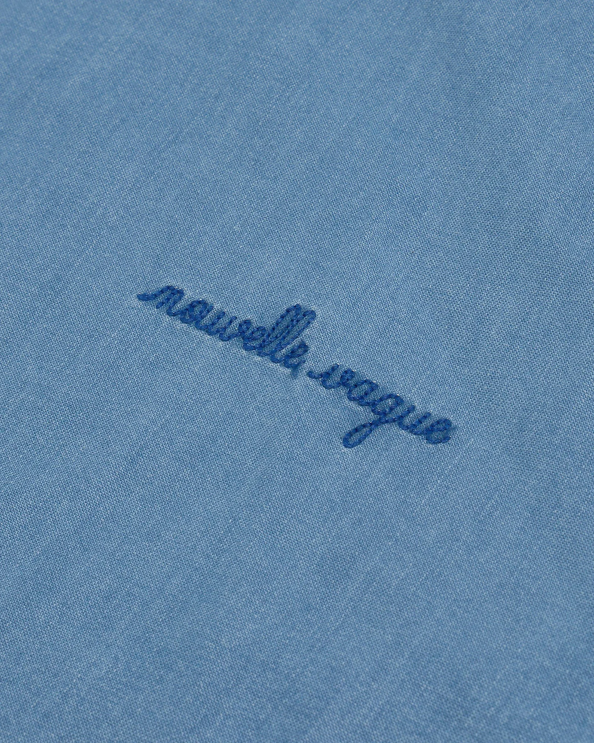 Chemise Malesherbes Nouvelle Vague - Twill Denim — Chambray Bleached