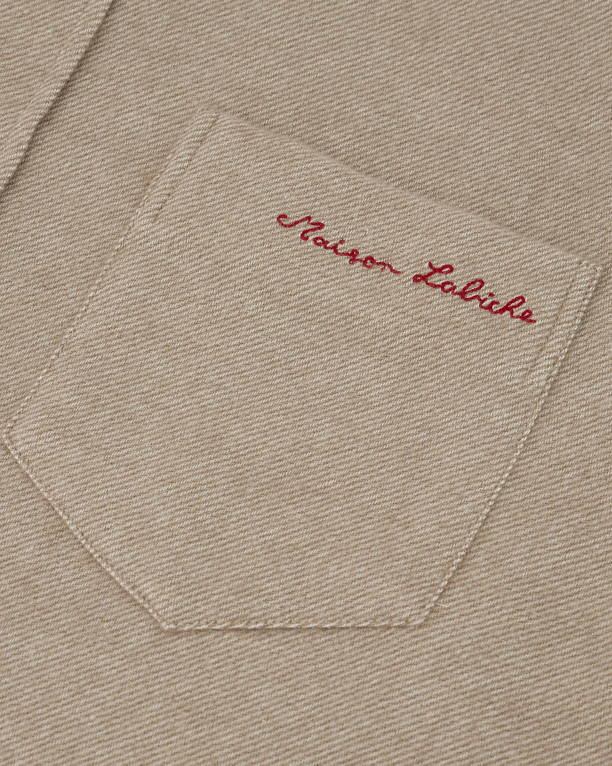 Chemise Bonne Graine Twill — Flannel Blue & Flannel Mouline Clay