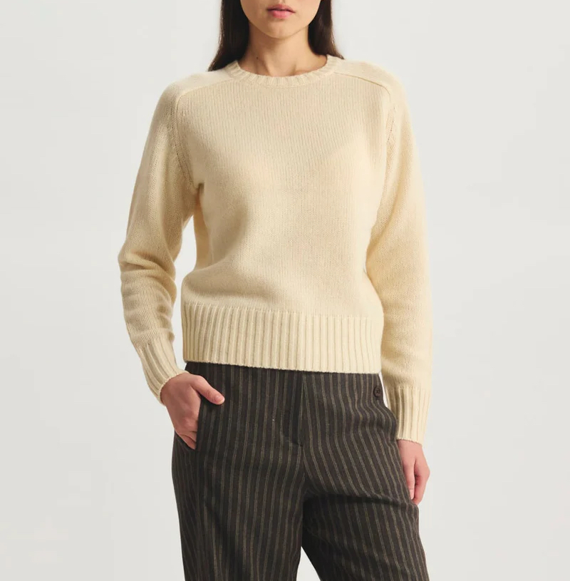 Pull Arthur – Laine & Cachemire - Ecru