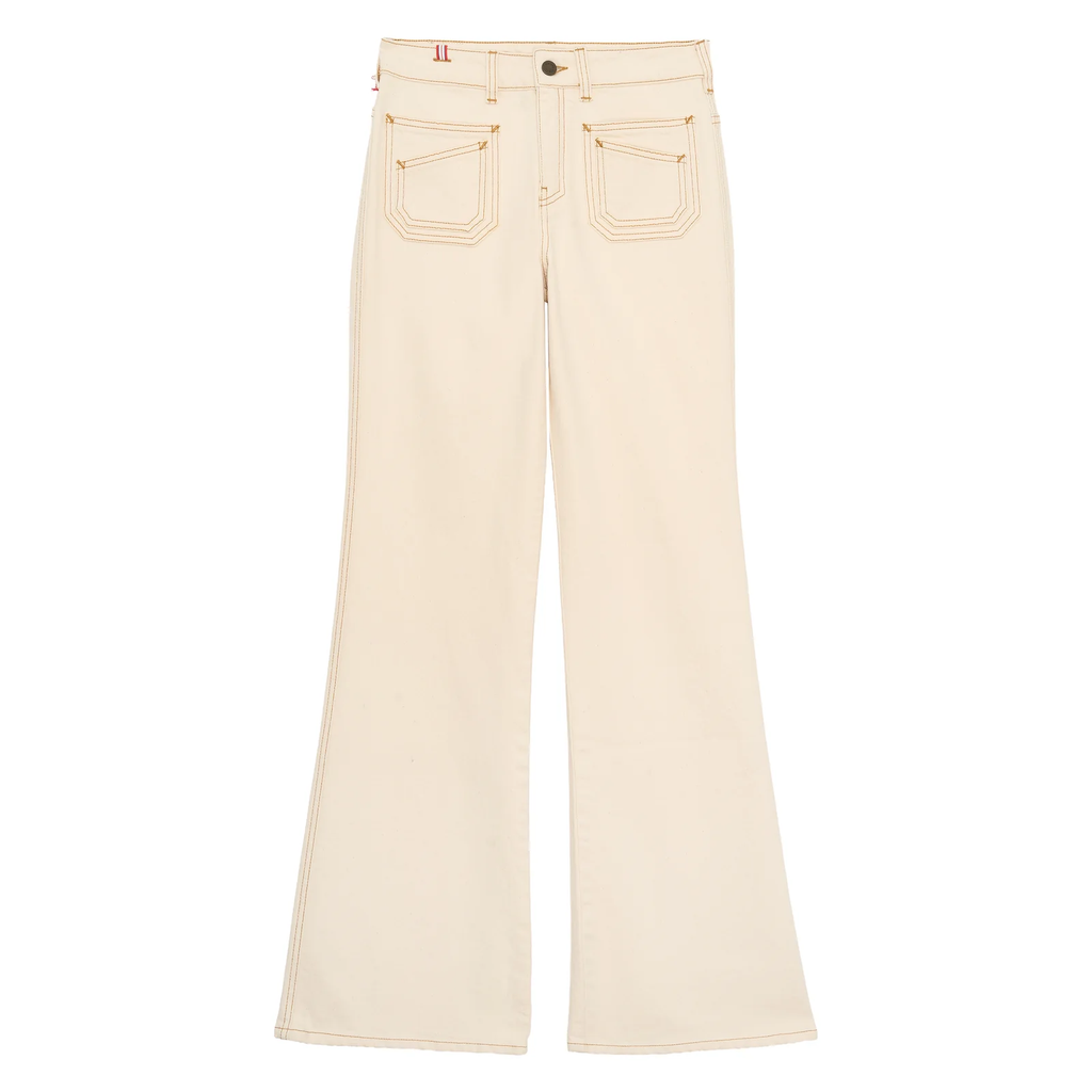 Jean Rick – Coupe Flare × Atelier Notify - Ecru