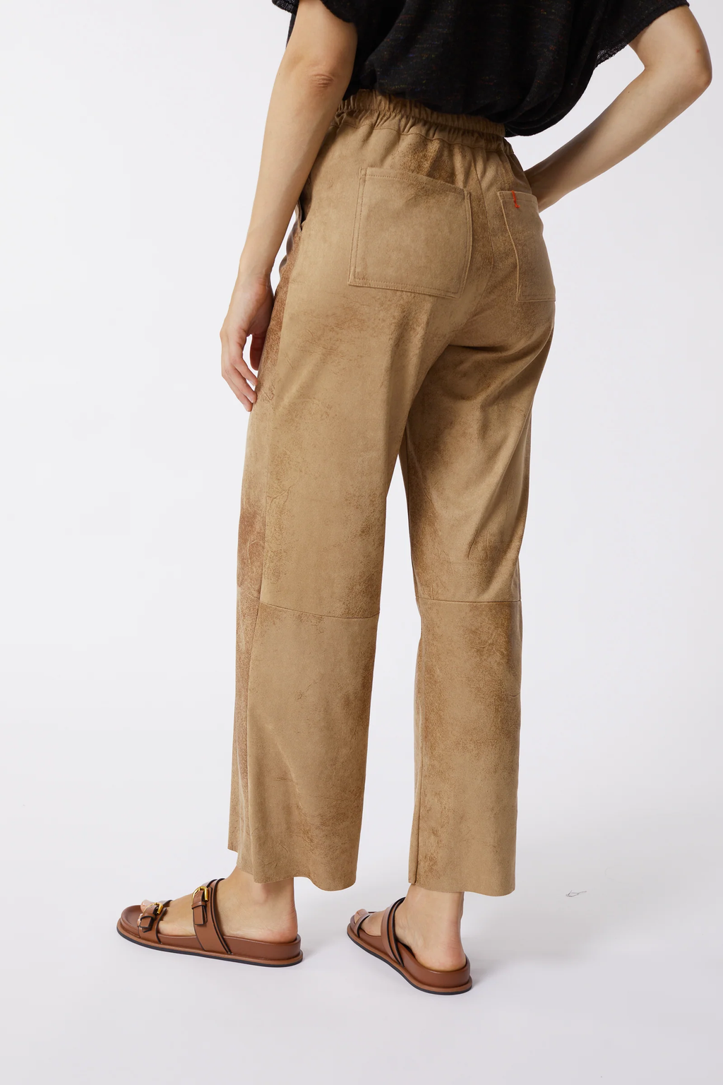 BOBY VEGAN - PANTALON SUEDE