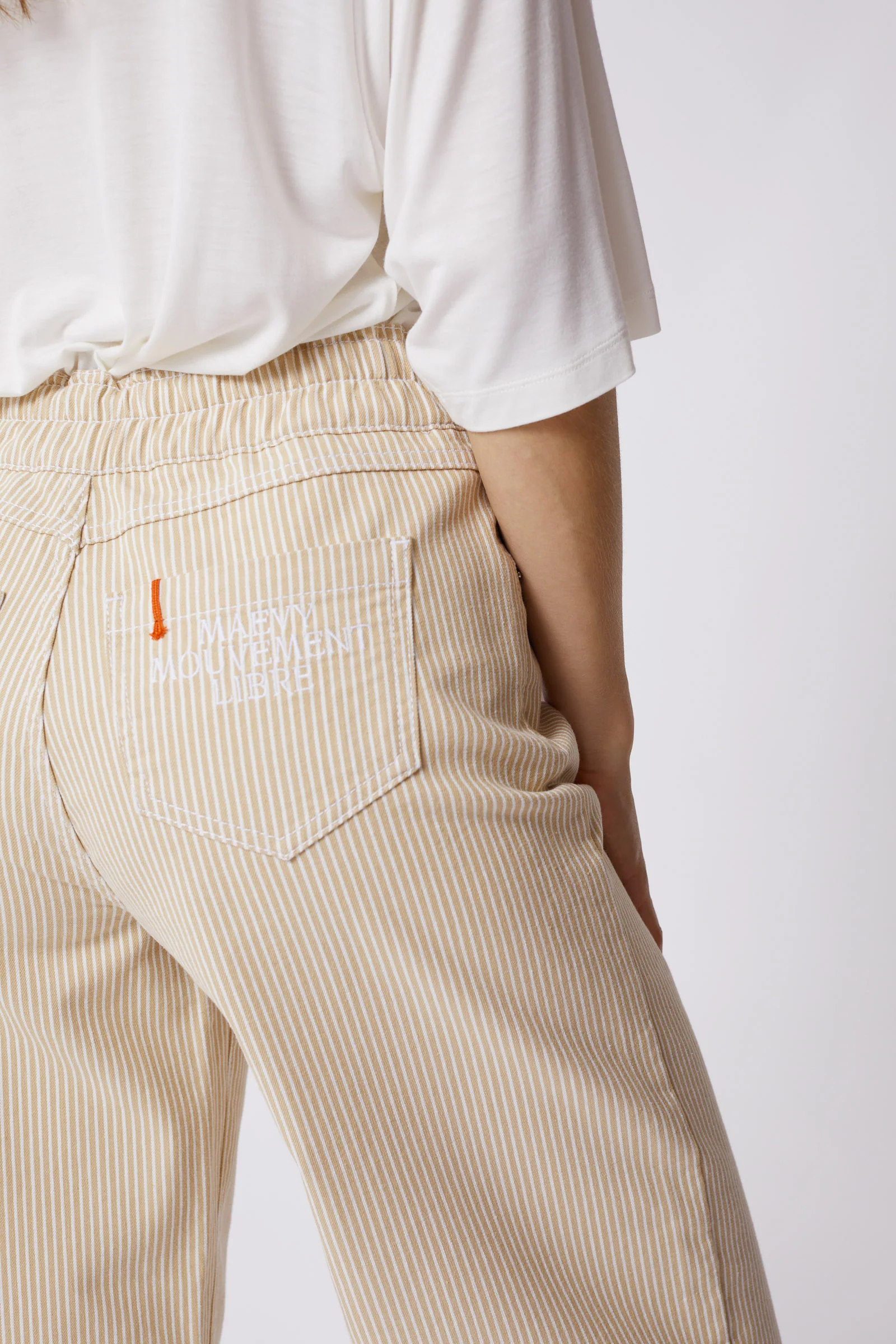PANTAJEAN - STRIPE BEIGE