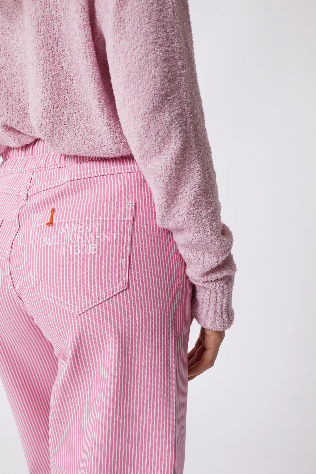 PANTAJEAN - STRIPE PINK