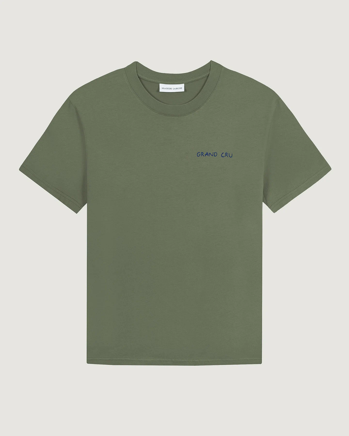 T-shirt Popincourt Grand Cru — Olive Green