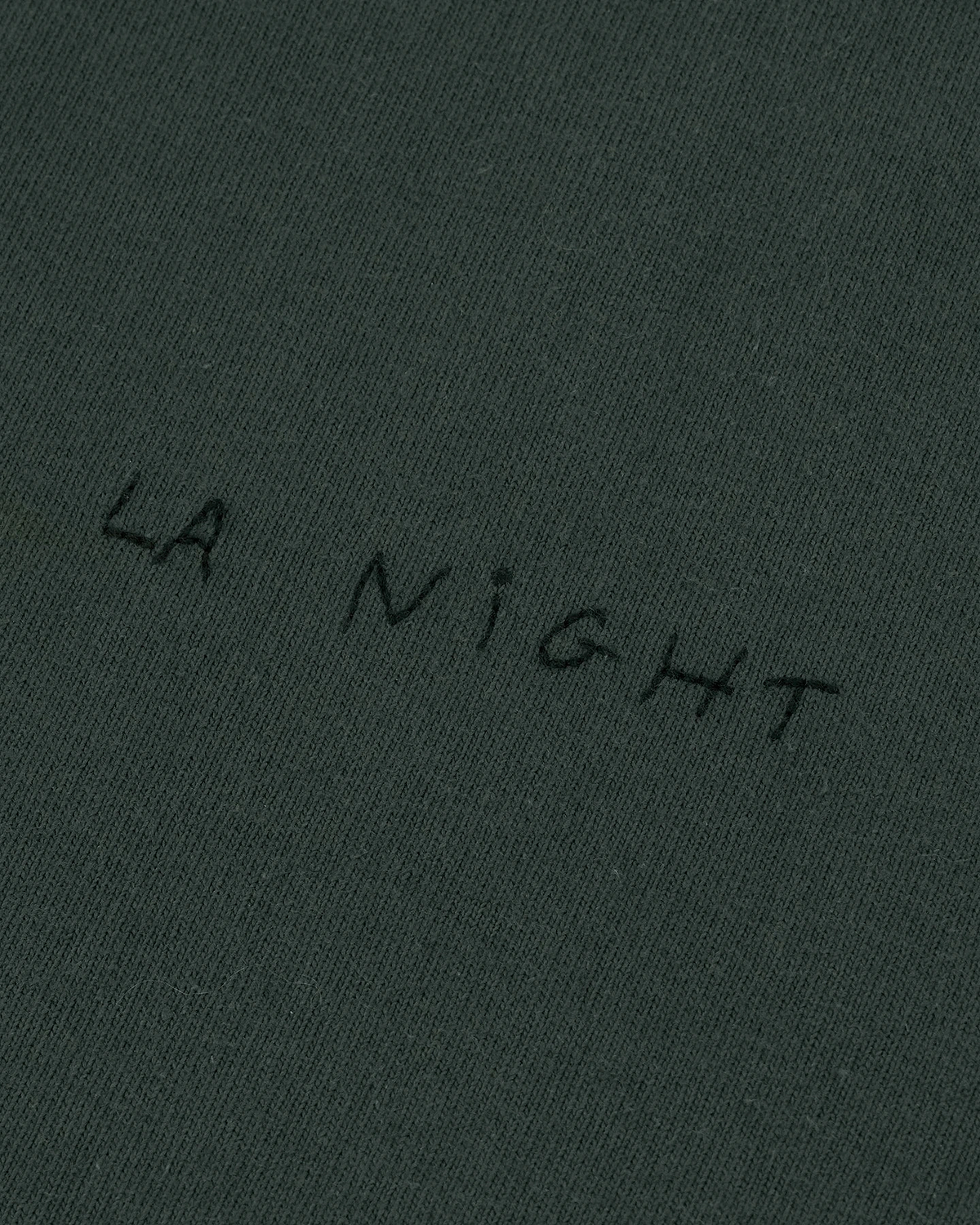 Sweatshirt Manhes At The End Of The Night — Army Green