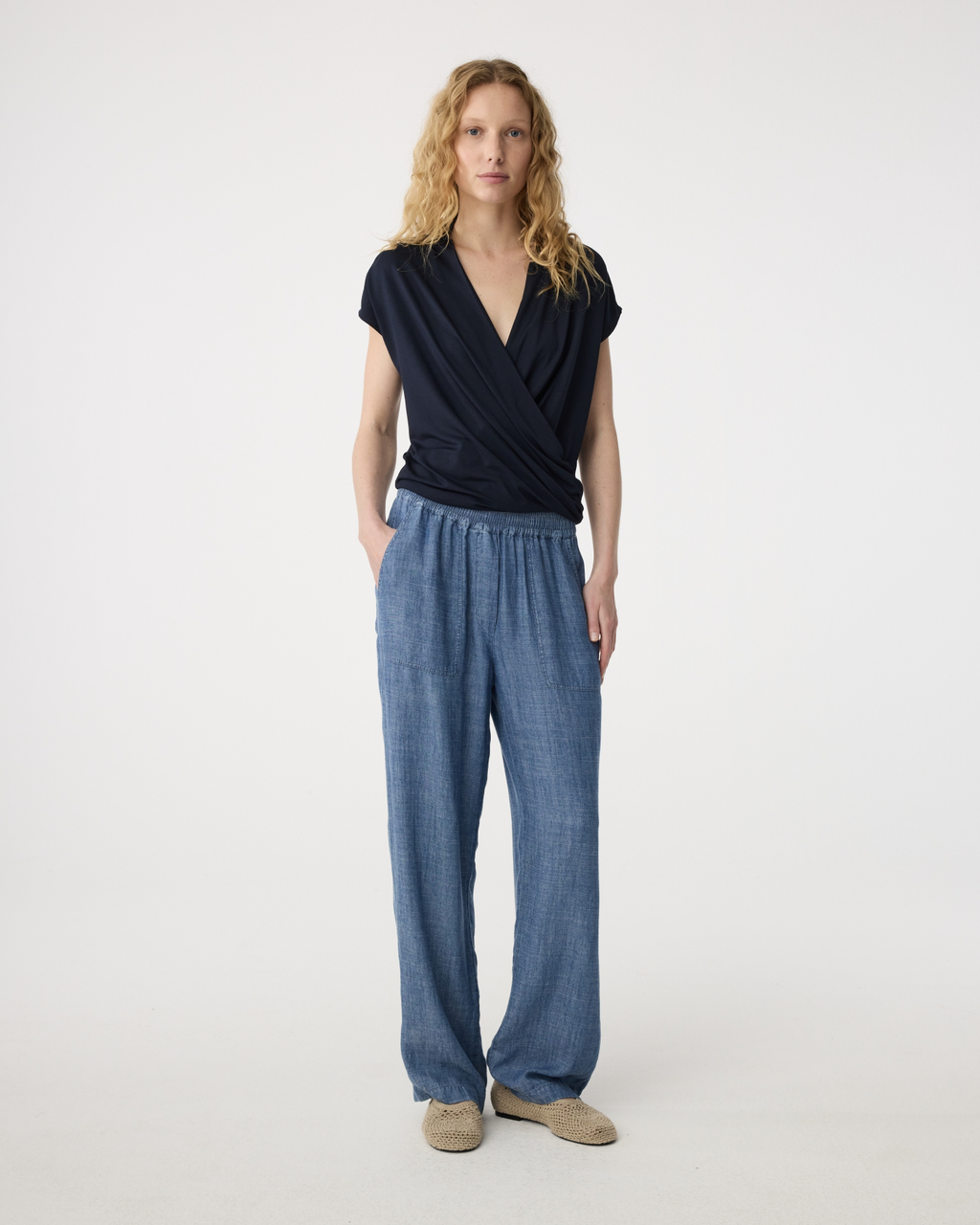 Cammie Pants – Bleu