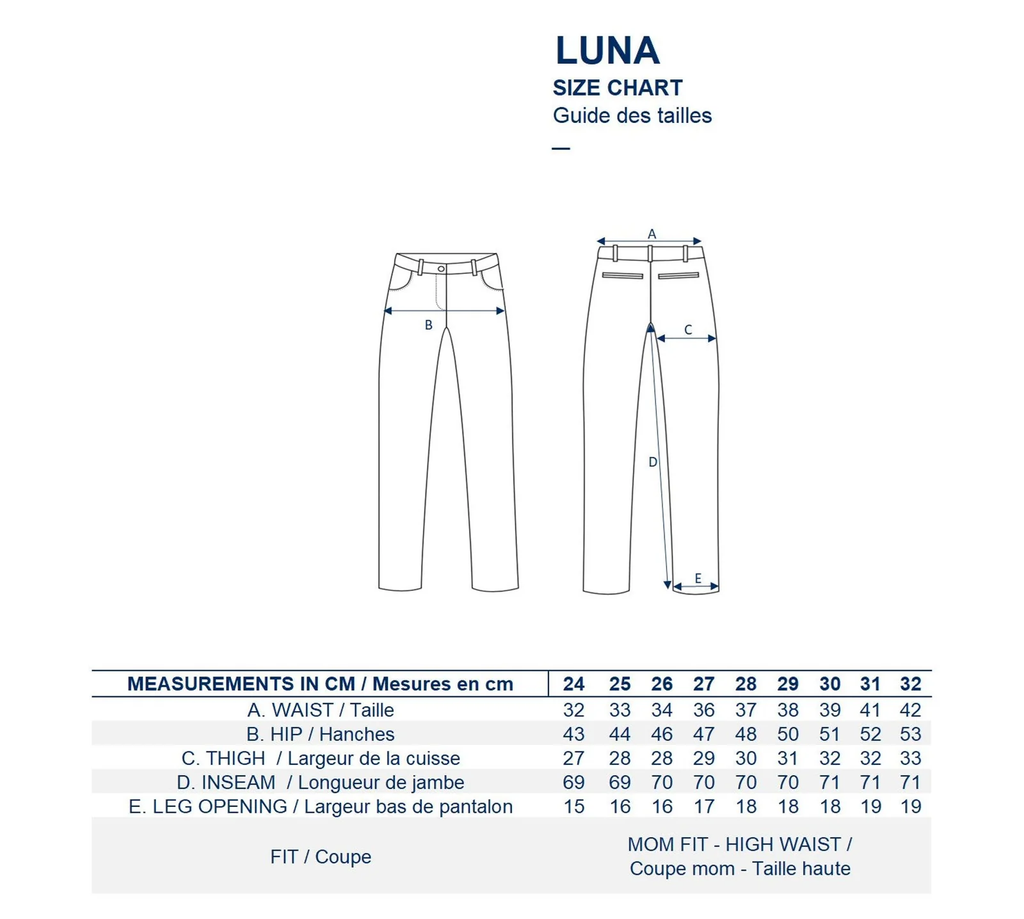 Denim Luna – Blanc × Atelier Notify