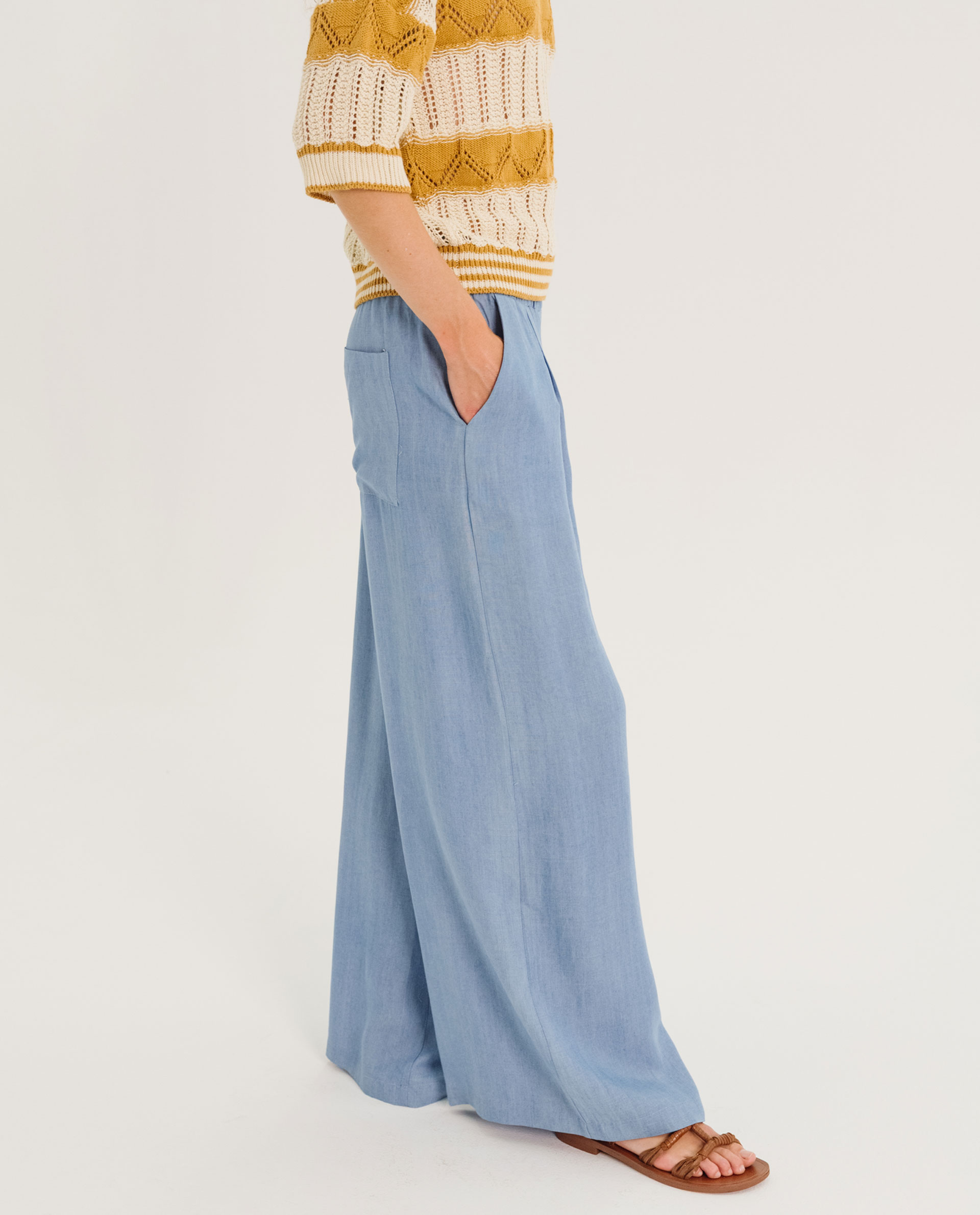 Pantalon Devrig – Indigo