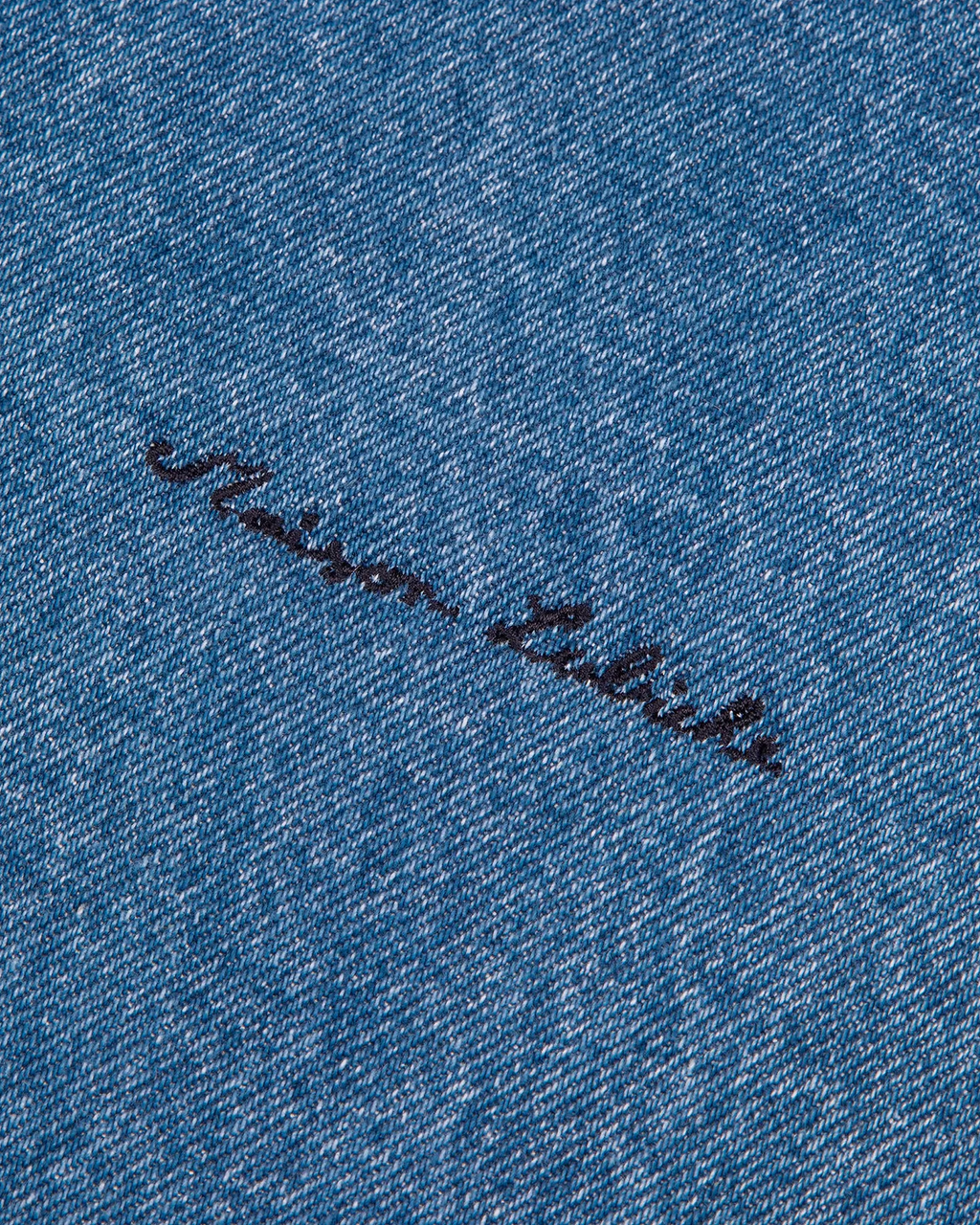 Veste Sébasto — En Jeans Patchwork — Bleu