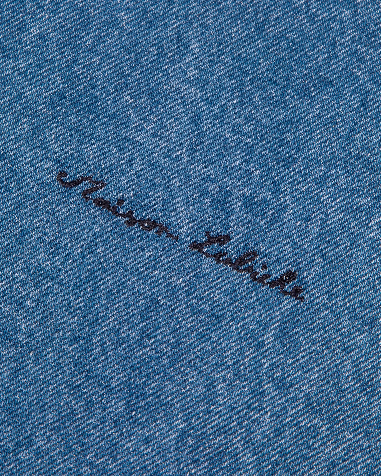 Veste Sébasto — En Jeans Patchwork — Bleu