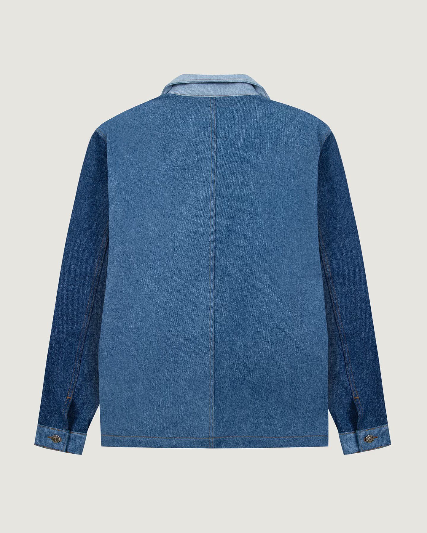 Veste Sébasto — En Jeans Patchwork — Bleu