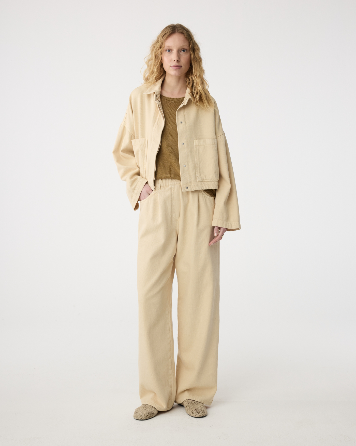 Daisy Jacket – Sand