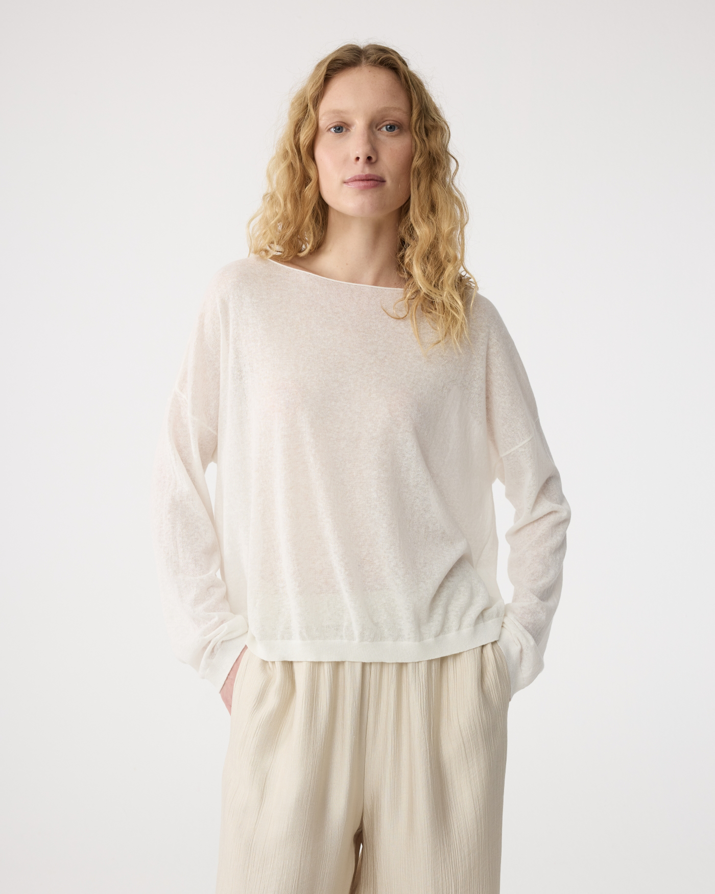 Gill Pullover – Blanc