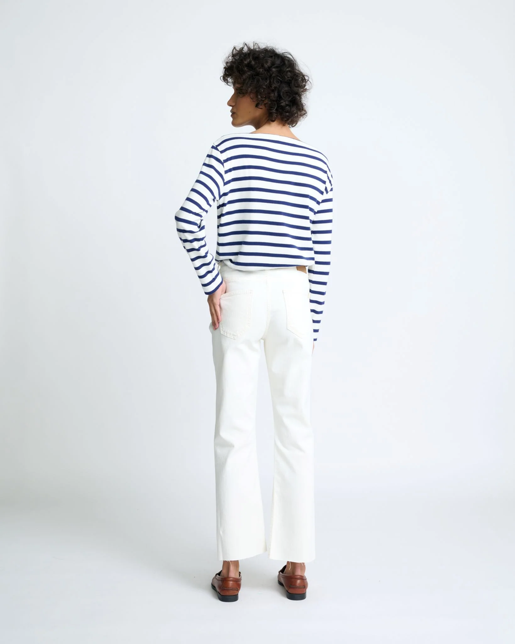 JODIE BOOTCUT - JEANS - WASH ECRU