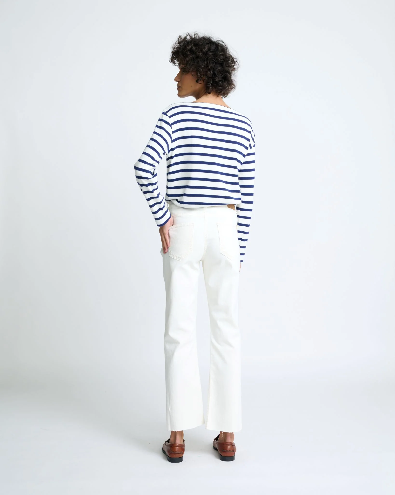 JODIE BOOTCUT - JEANS - WASH ECRU