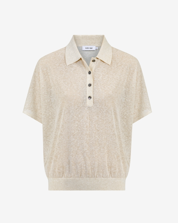 Gaze Pullover – Crème