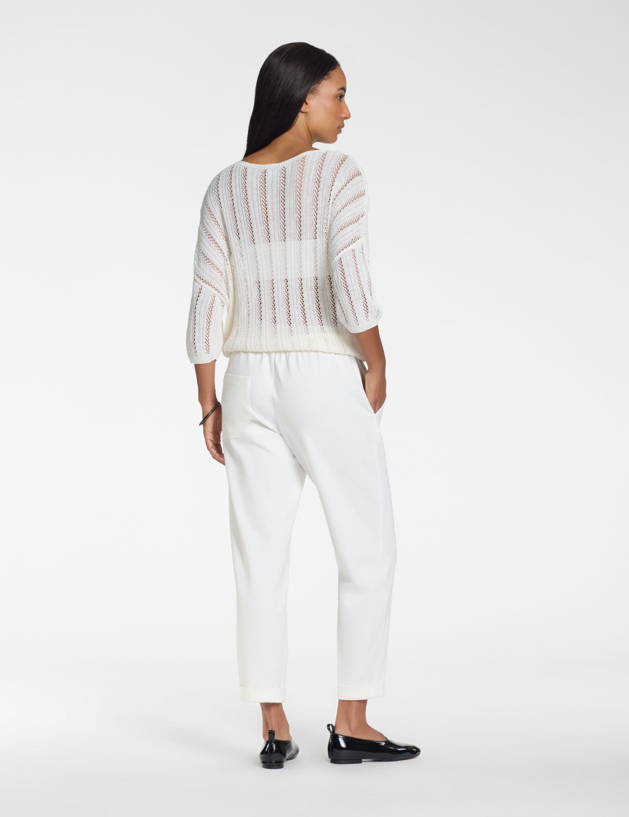 Pantalon Décontracté – Unisexe — Coupe Alex — Craie