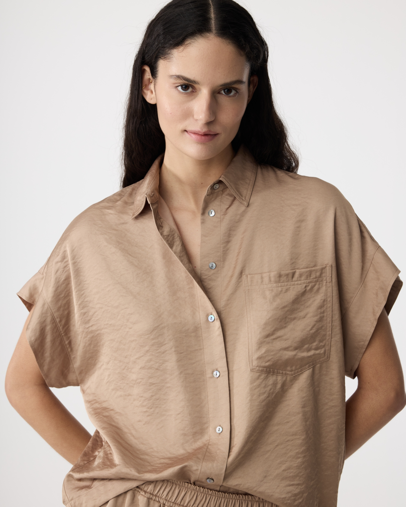 Paris Blouse – Toffee