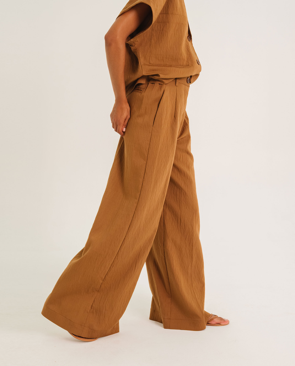 Pantalon Ejaz – Noisette