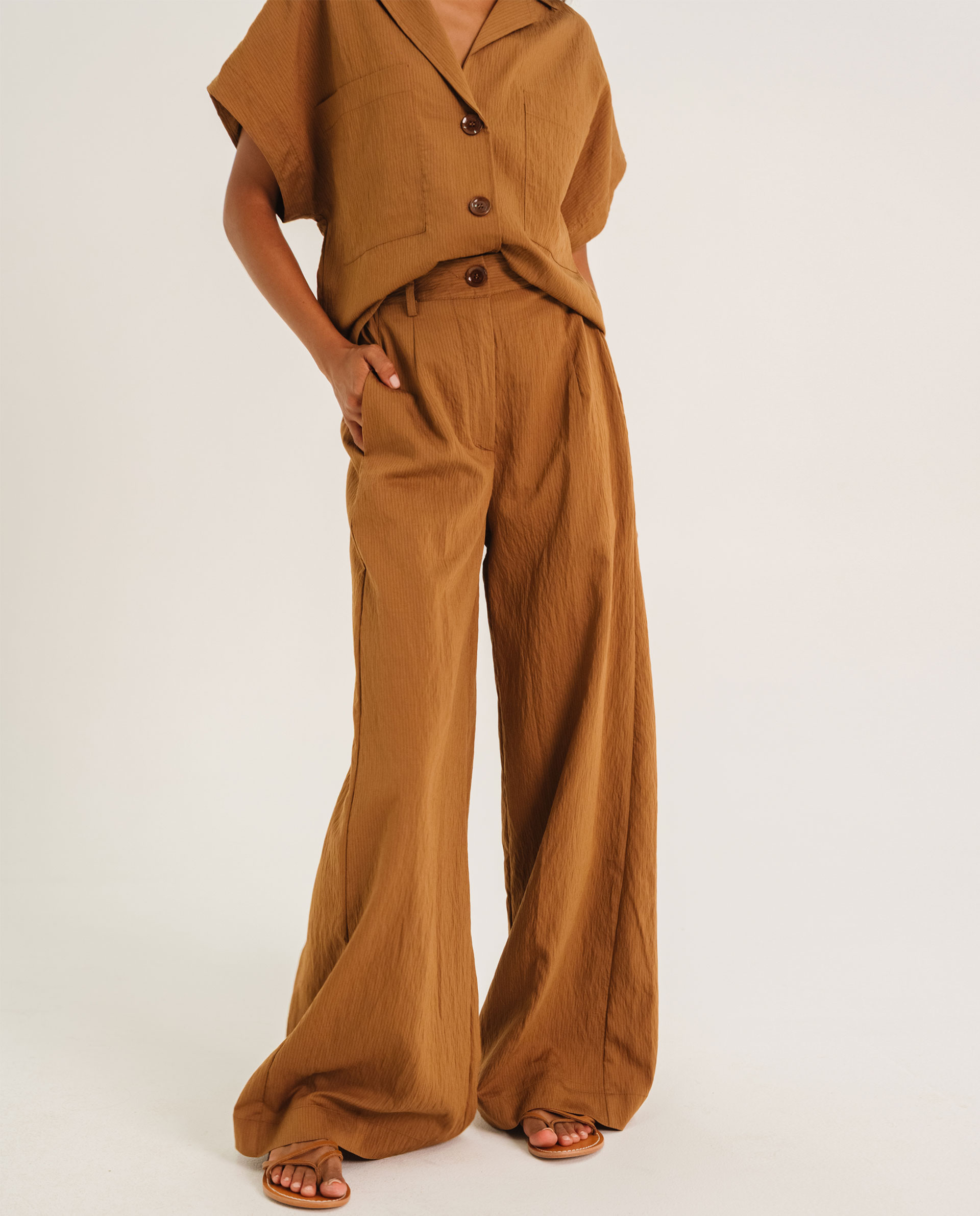 Pantalon Ejaz – Noisette