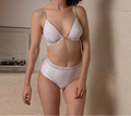 Soutien-gorge Jackie – White Lurex - avec armatures