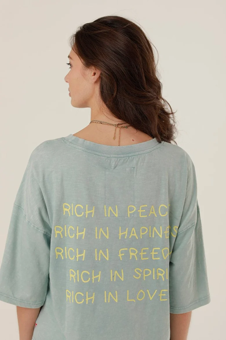 T-shirt Tamara – Stone Blue