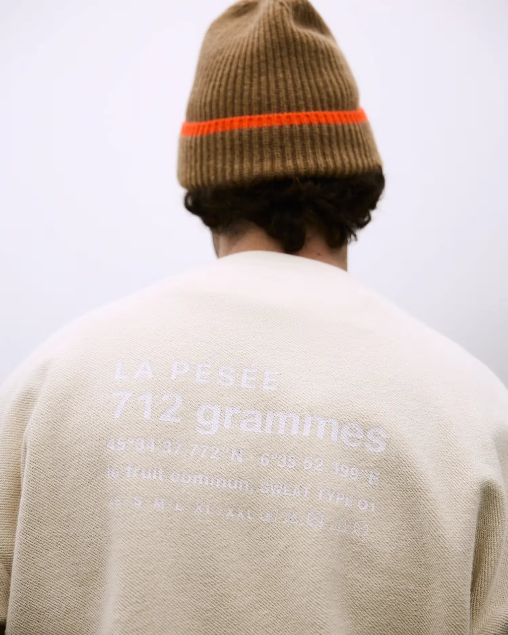 Sweat Retourné 712 GR – Crème