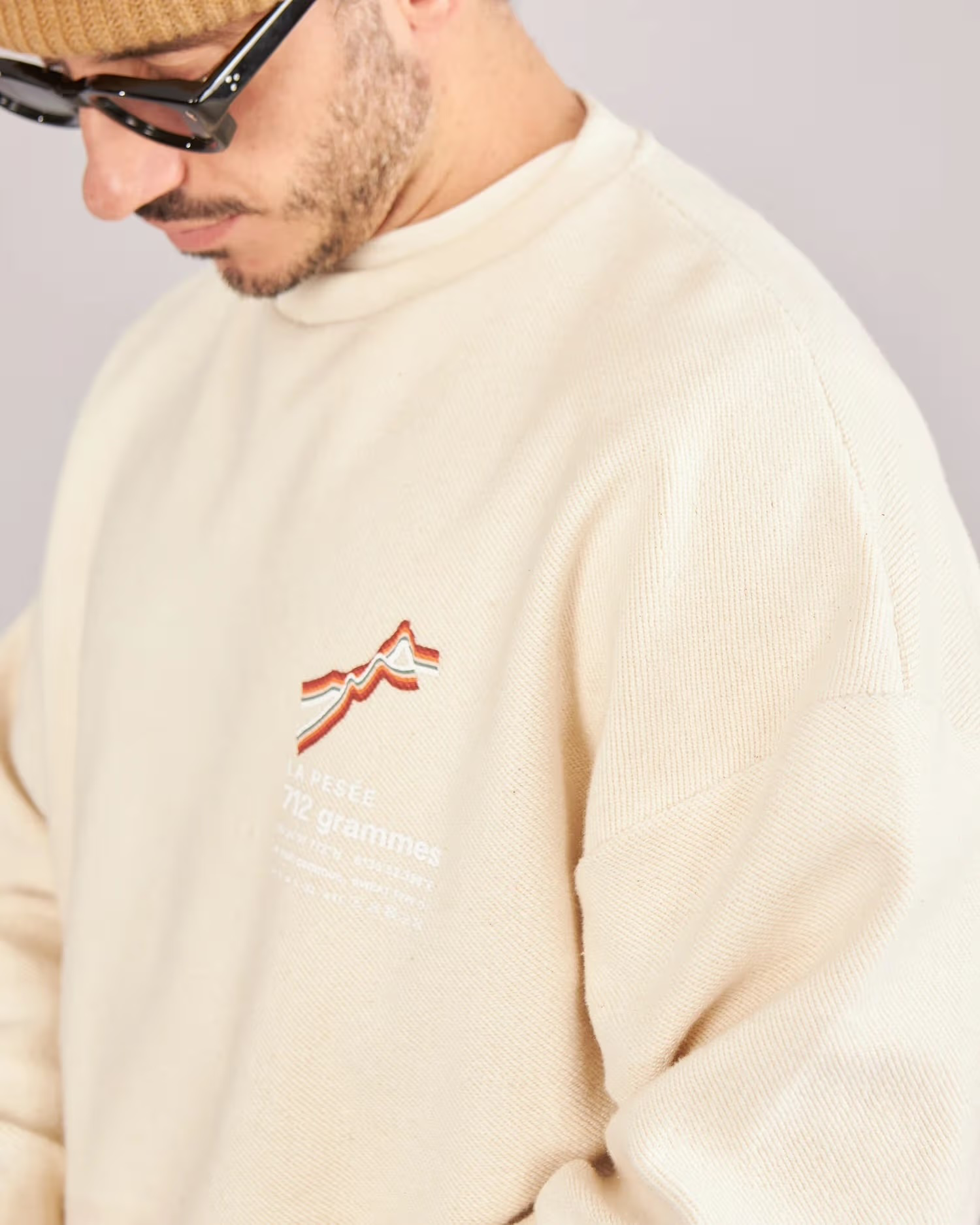 Sweat Retourné 712 GR – Crème
