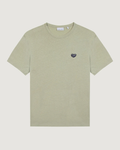 T-shirt Villier Patch Cœur — Agate Grey
