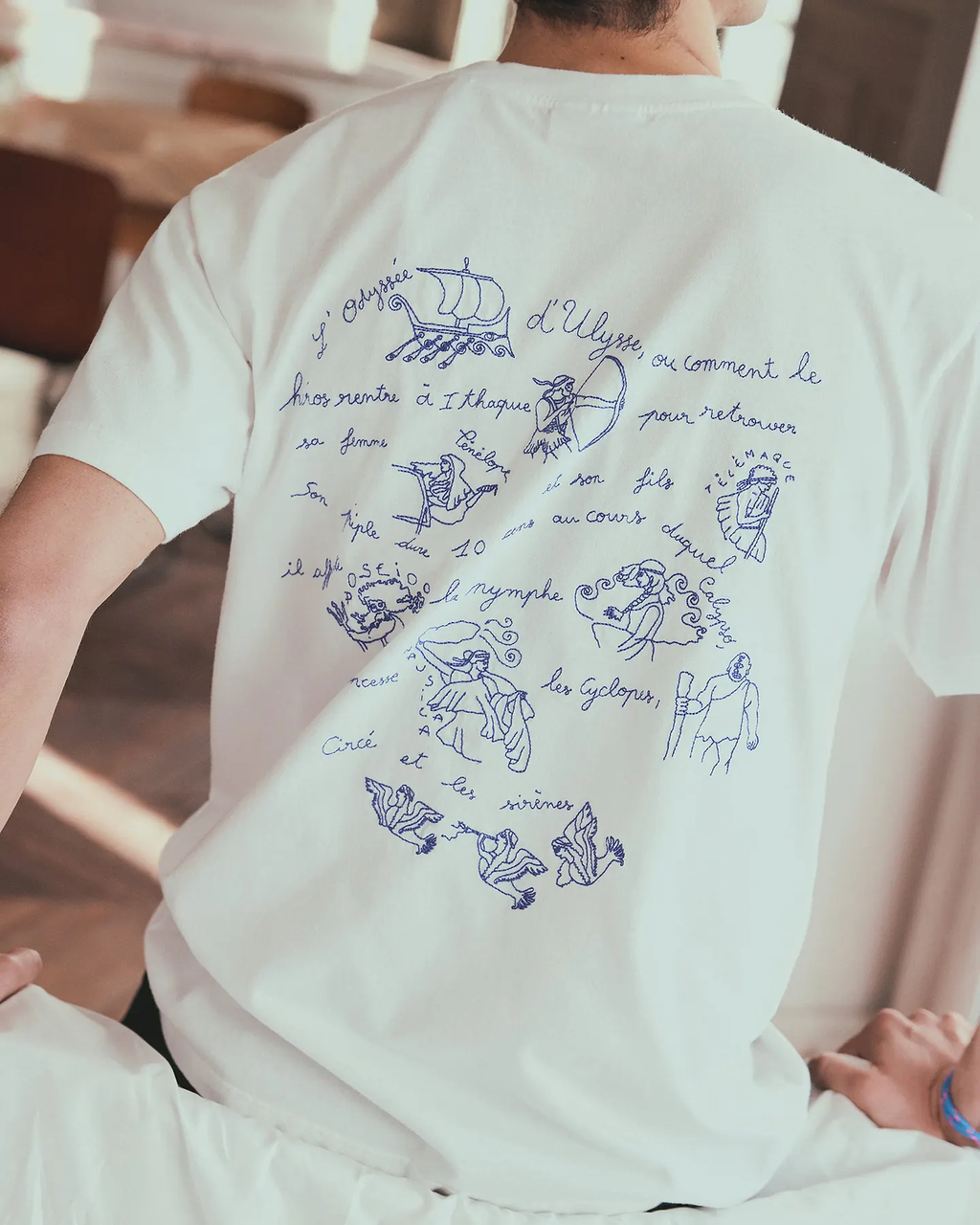 T-shirt Patureau Ulysse — Blanc