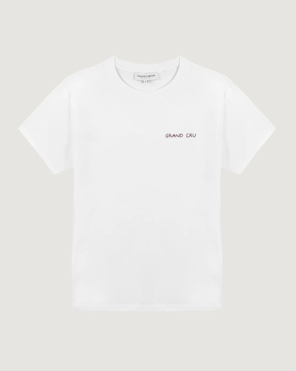 T-shirt Popincourt Grand Cru — Blanc