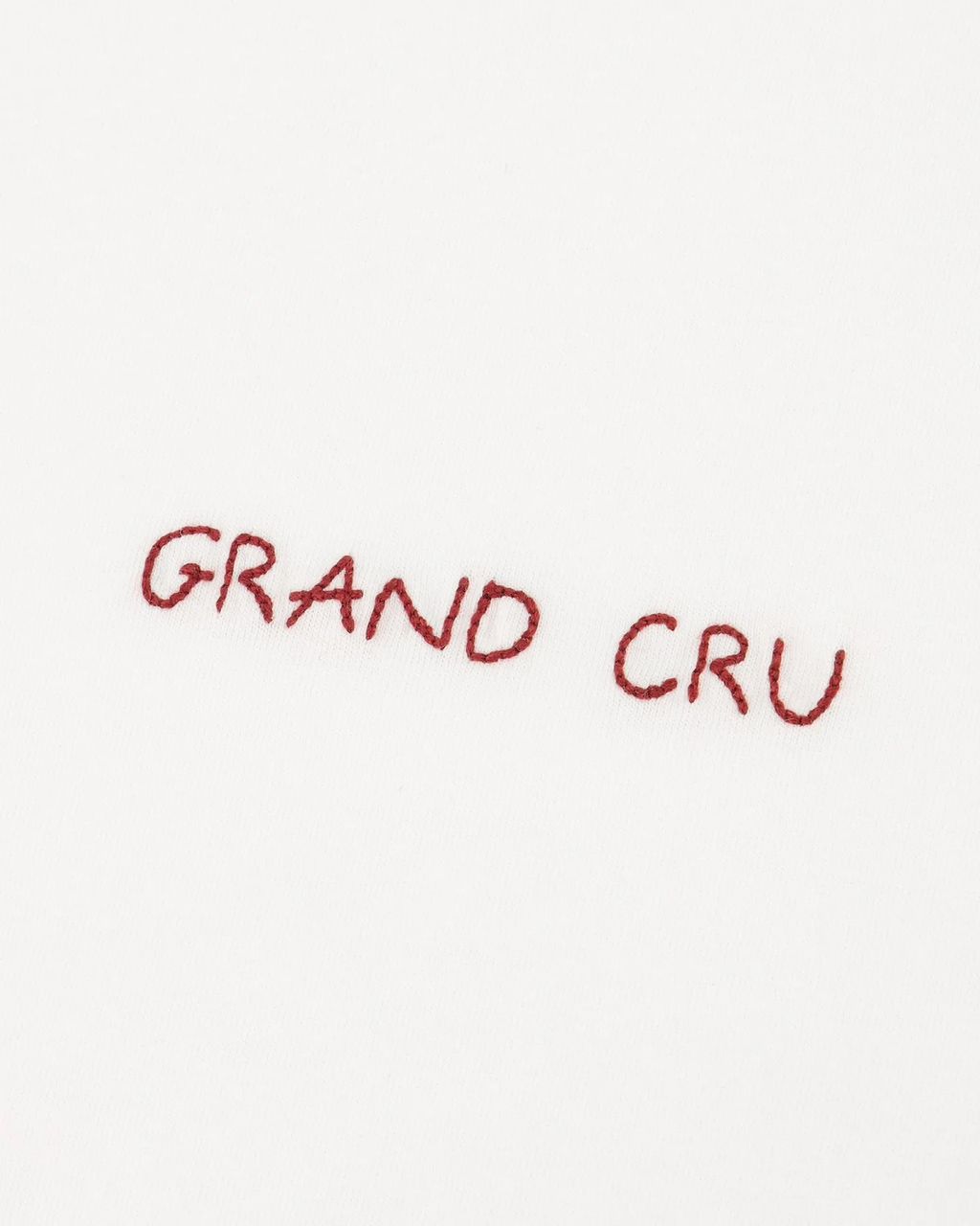 T-shirt Popincourt Grand Cru — Blanc