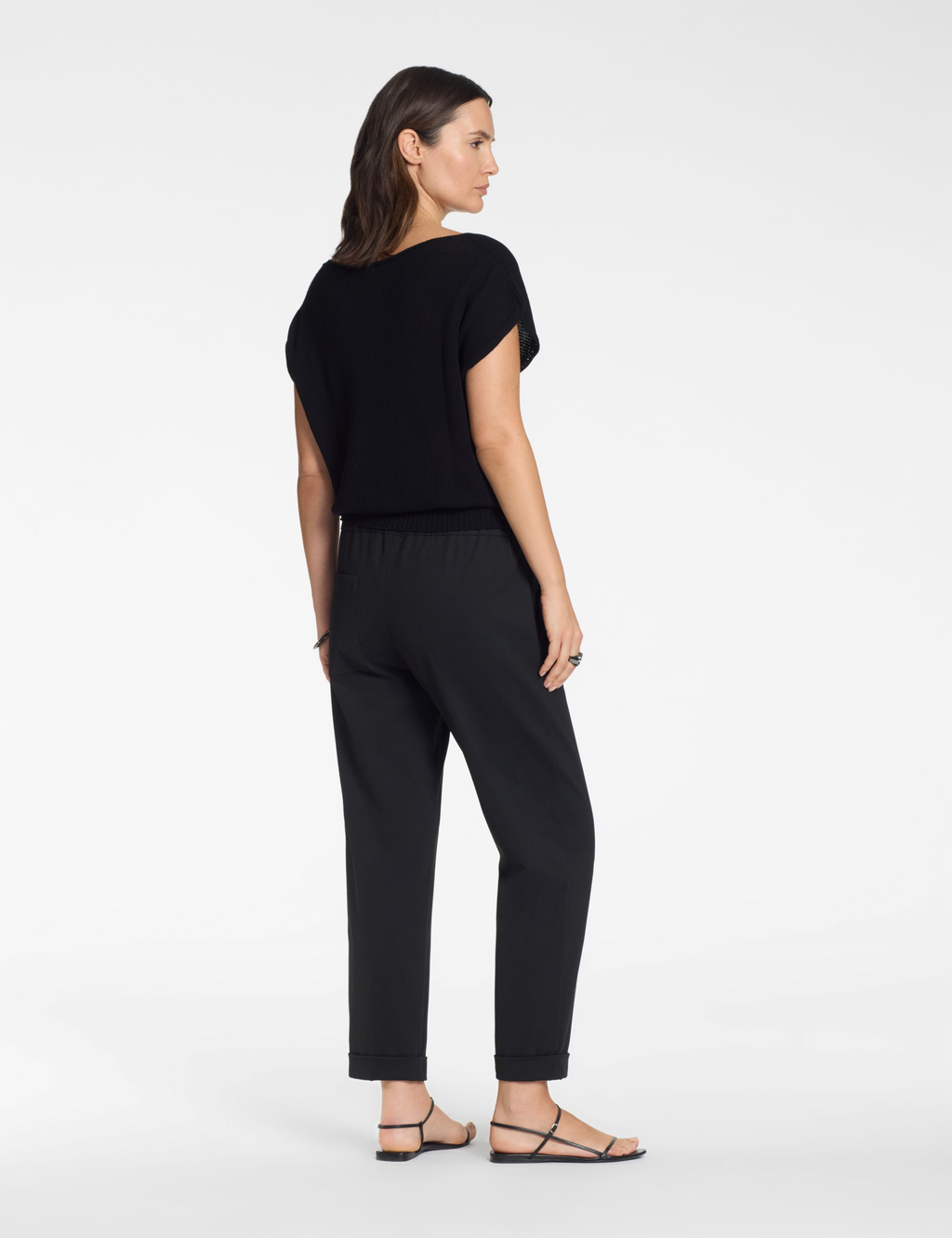Pantalon Décontracté – Unisexe — Coupe Alex — Noir