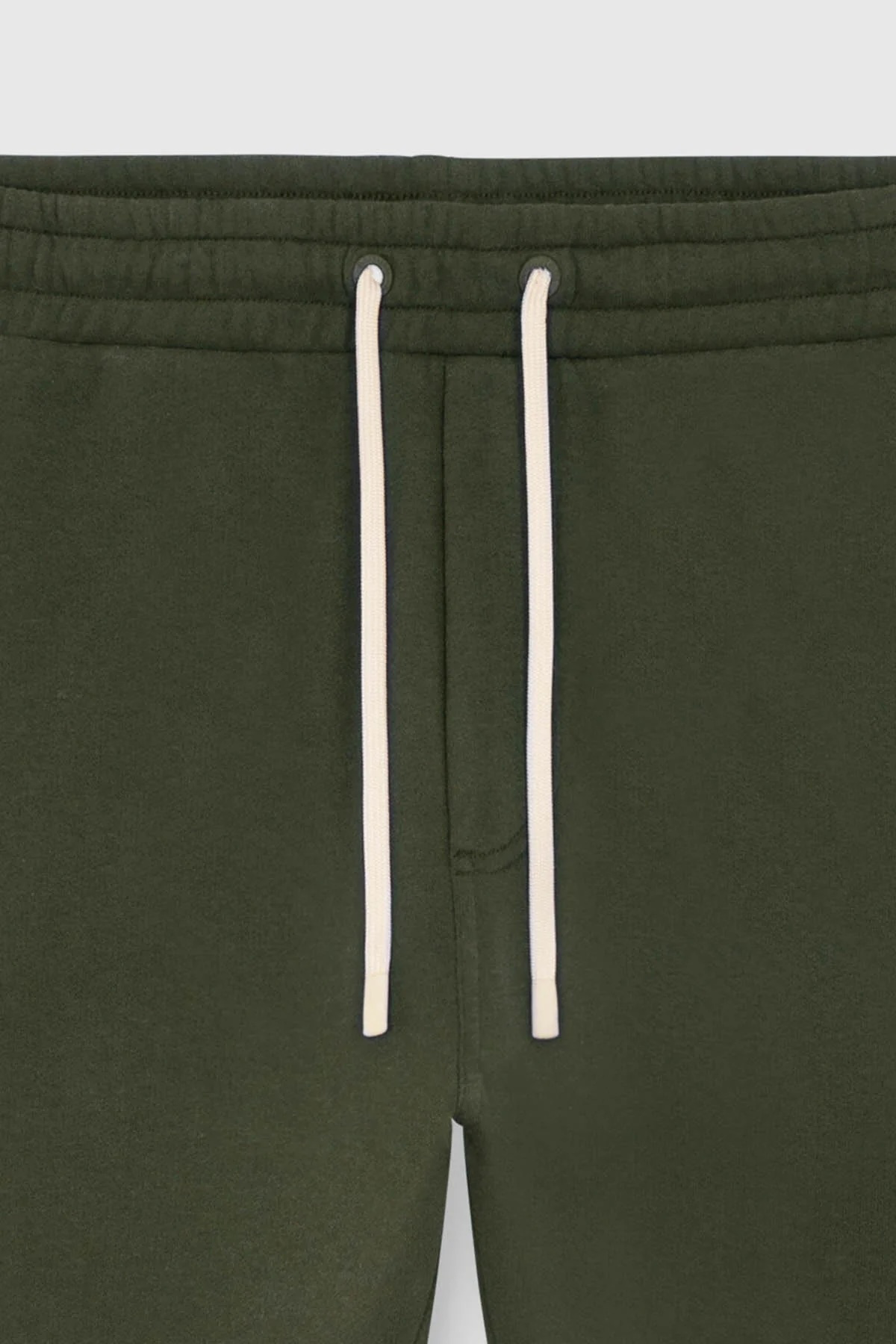ICONIC STRAIGHT — Pantalon coupe droite en molleton - Leaf