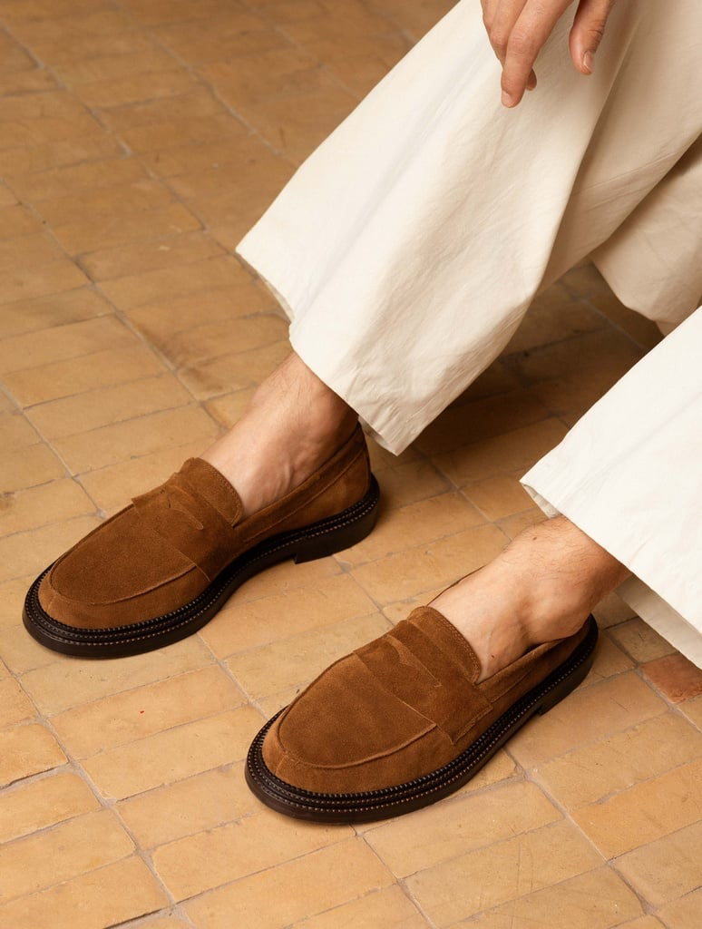 MARK - MOCASSINS - CUIR SUEDE