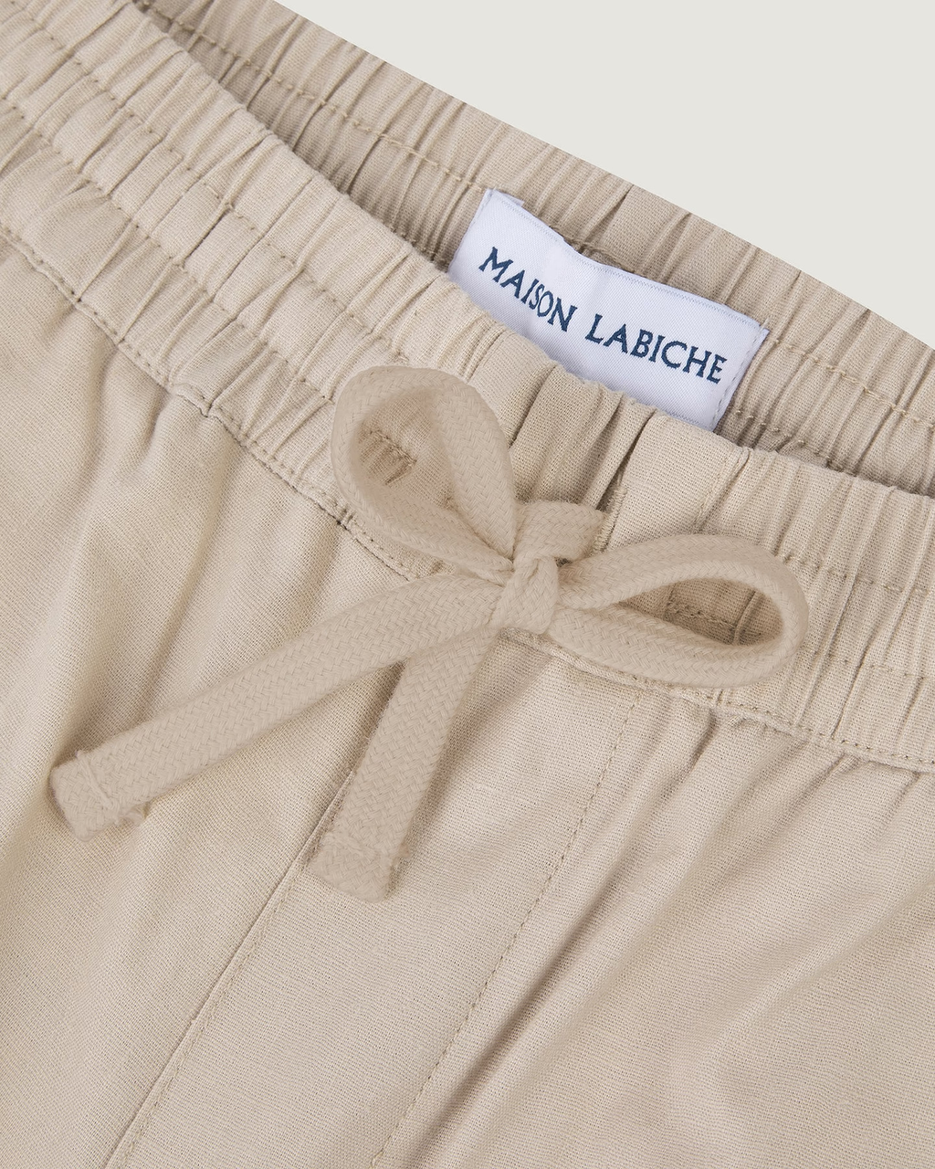 Pantalon Arcade — Lin et Coton — Oatmeal Beige