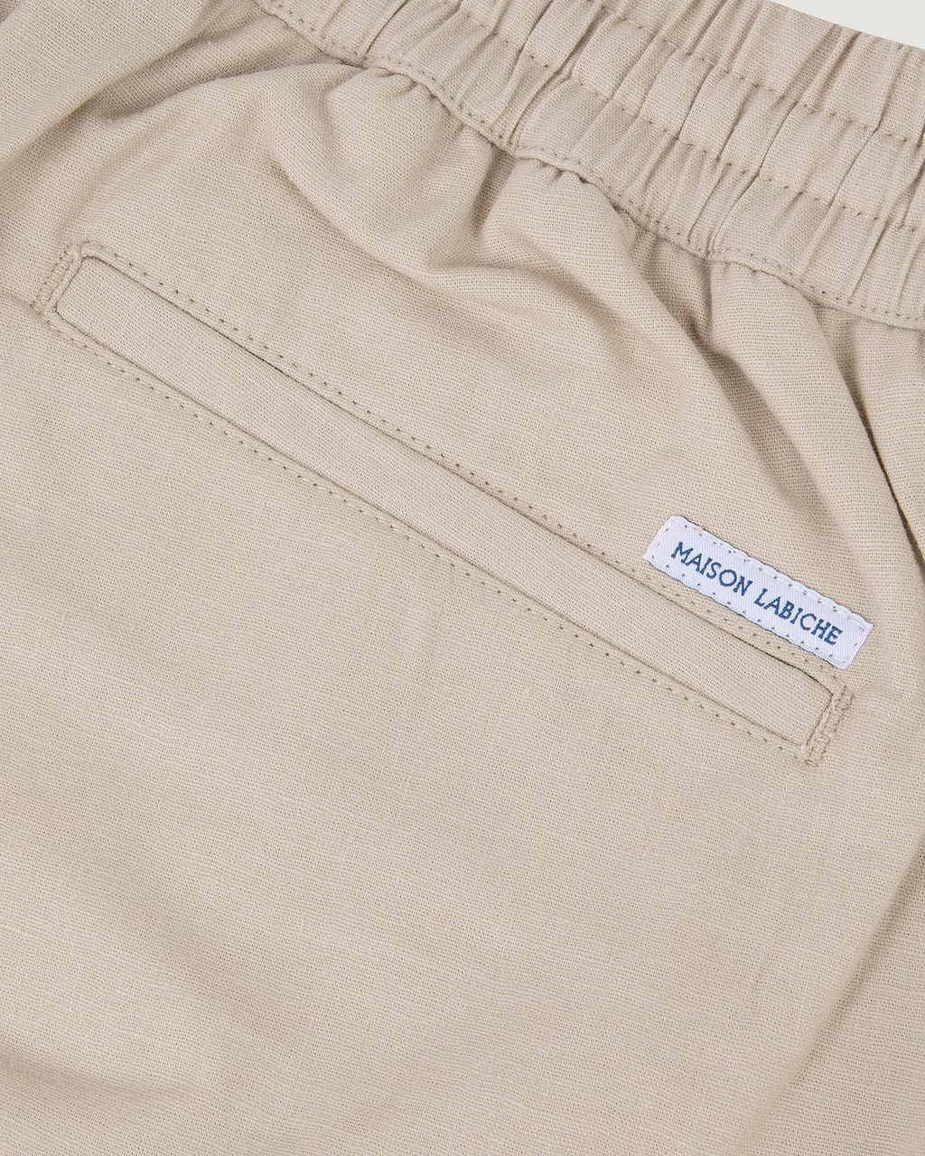 Pantalon Arcade — Lin et Coton — Oatmeal Beige